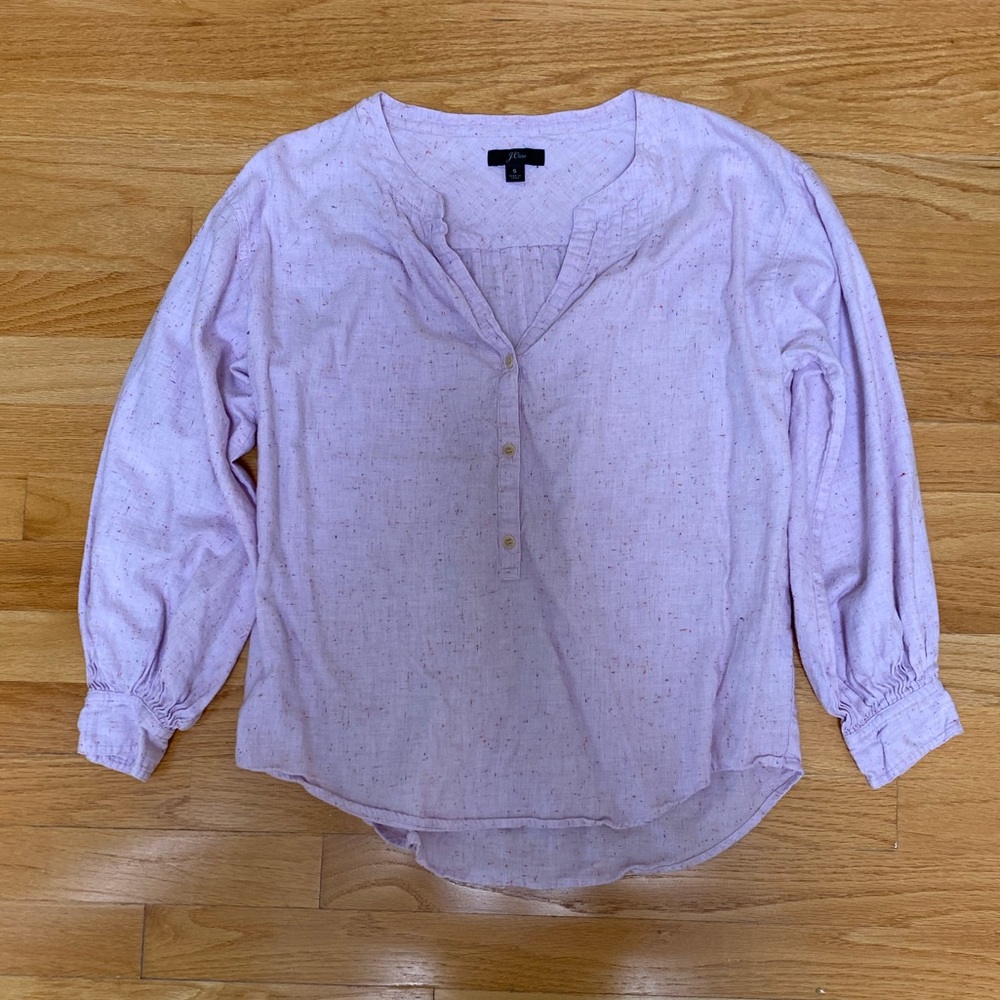 J. Crew 100% cotton blouse